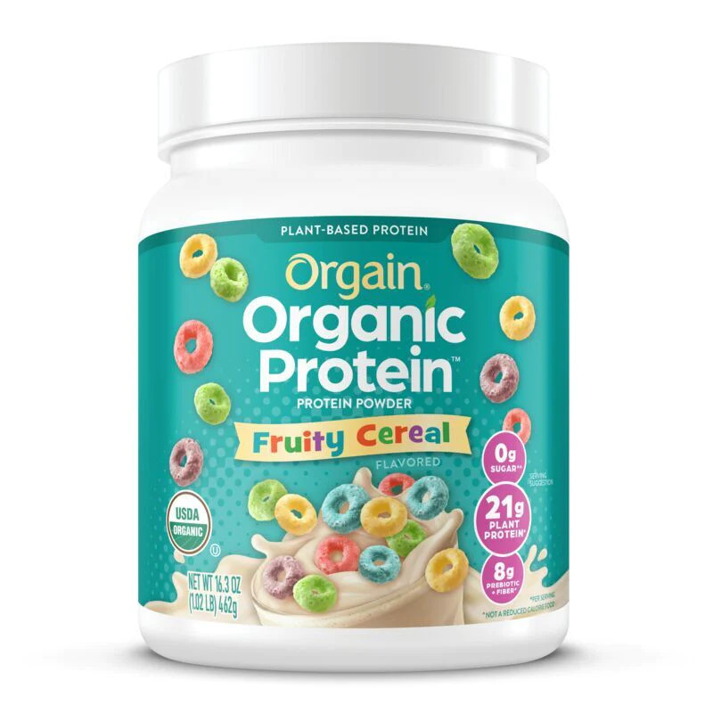 Organic Protein™ Plant Based Protein Powder - Fruity Cereal | Orgain