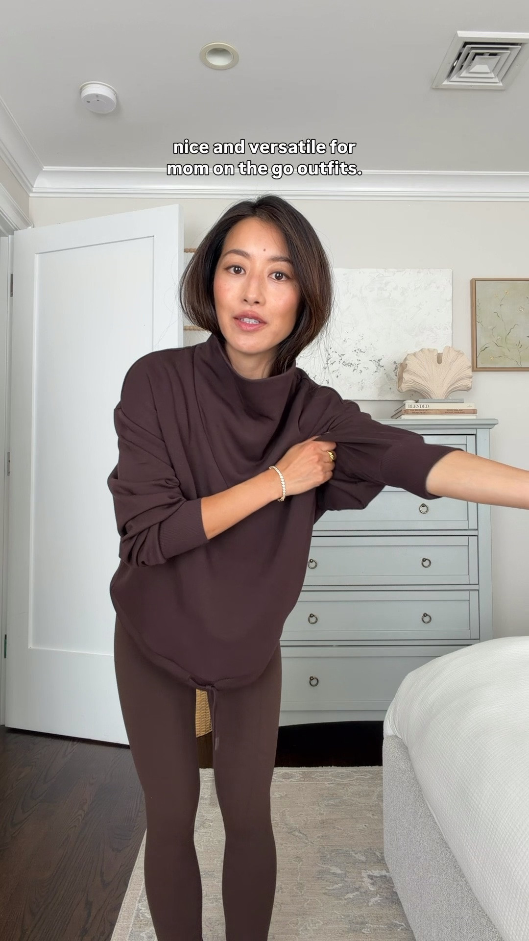 Use HELLOVARLEY for 10% off a first order. 
• Betsy Sweat top XXS loose fit
• FreeSoft High Rise Legging 25" inseam XS - sized up. Very soft, a little long on me but I either fold the extra length underneath or tuck into socks. 

Comfy travel outfit, petite style, matching set, petite leggings

#LTKPetite #LTKTravel #LTKootd
