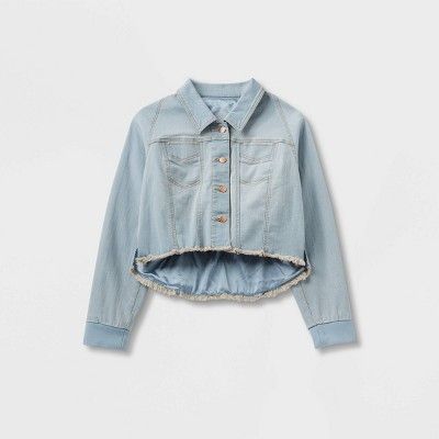 Women's Adaptive Denim Jacket - Universal Thread™ Light Wash XXL | Target