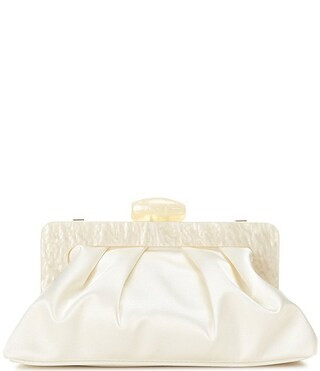 Cezanne Nacre Acrylic Satin Clutch Bag | Dillard's | Dillard's