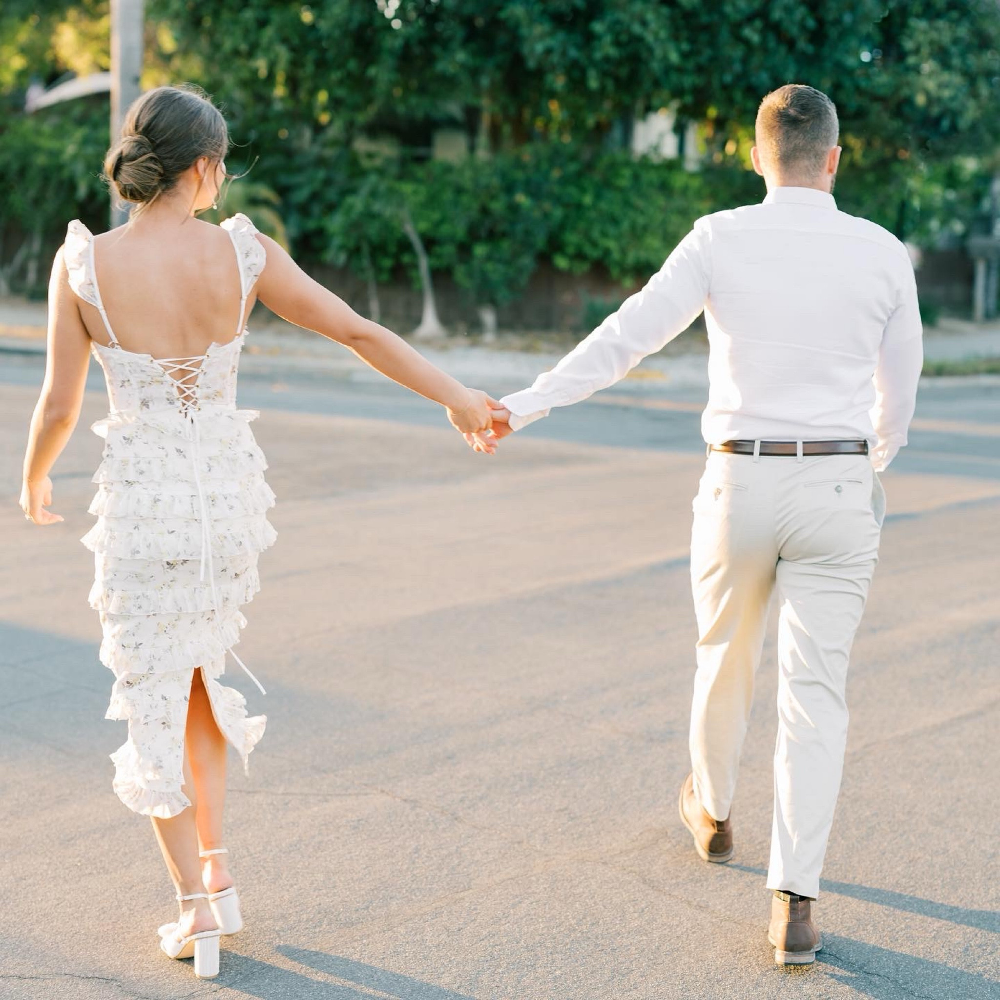 White dress for engagement, rehearsal dinner dress, engagement outfit. 

#LTKbeauty #LTKtravel #LTKwedding