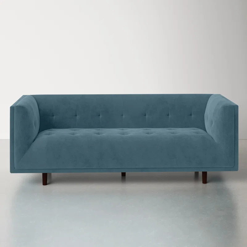 George 82'' Velvet Sofa | Wayfair North America