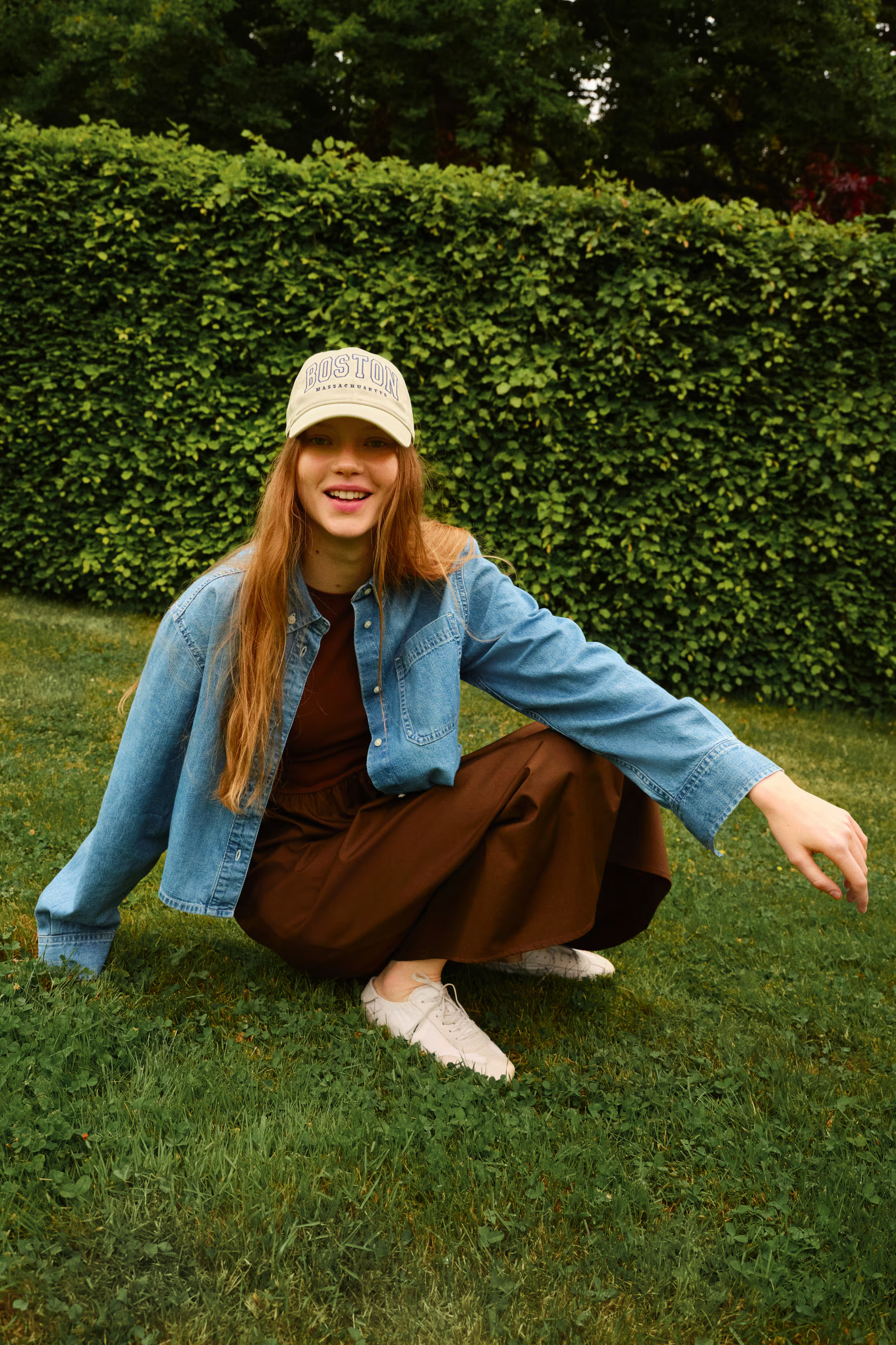 Denim overhemdblouse | H&M (DE, AT, CH, NL, FI)