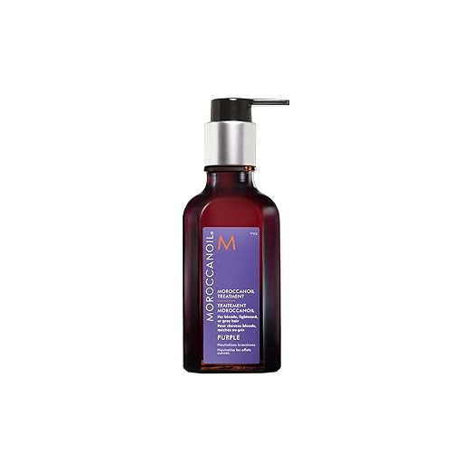 Moroccanoil Treatment Purple Hair Oil for Blonde Hair | Amazon (US)