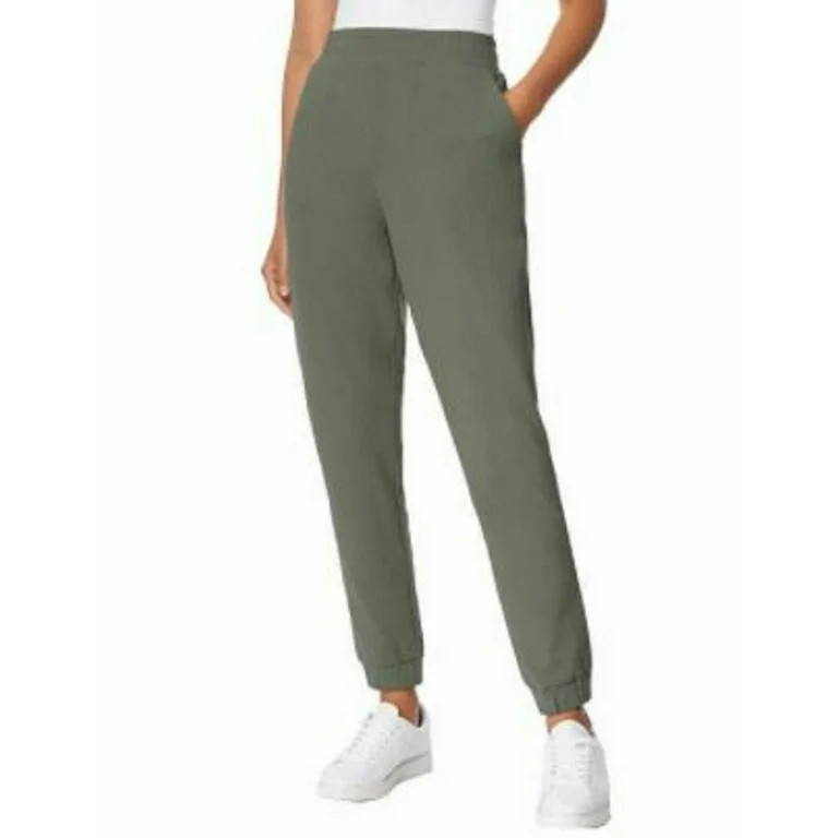 32 Degrees Ladies' Soft Twill Jogger (Olive, Large) | Walmart (US)