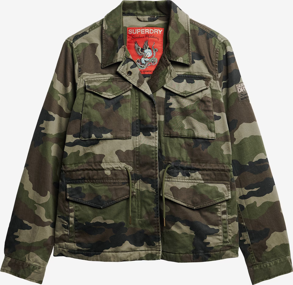 Superdry Tussenjas 'Military M65' in Groen | ABOUT YOU | ABOUT YOU NL
