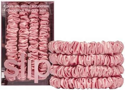 slip Skinny Scrunchies: Anti-Crease, Anti-Breakage Slipsilk™ Design Protects Delicate Hair | In... | Amazon (US)