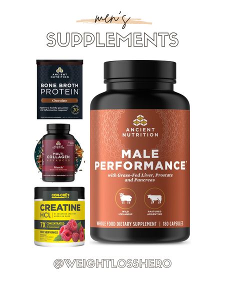 These are the current supplement recommendations for men following the ViCera lifestyle plan!

#LTKfitness