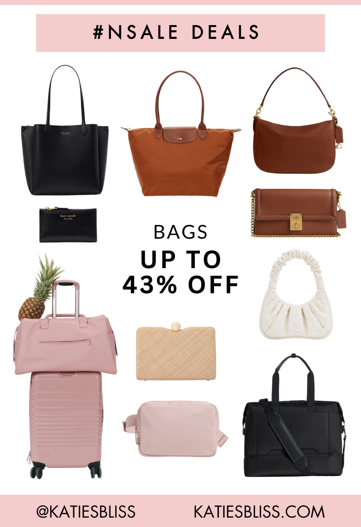 Nordstrom anniversary sale finds ✨ bags up to 43% off

Sale. Deal. Markdown. Bags. Tote. Suitcase. Luggage. Longchamp. Kate spade. Coach. 



#LTKSaleAlert #LTKItBag #LTKxNSale