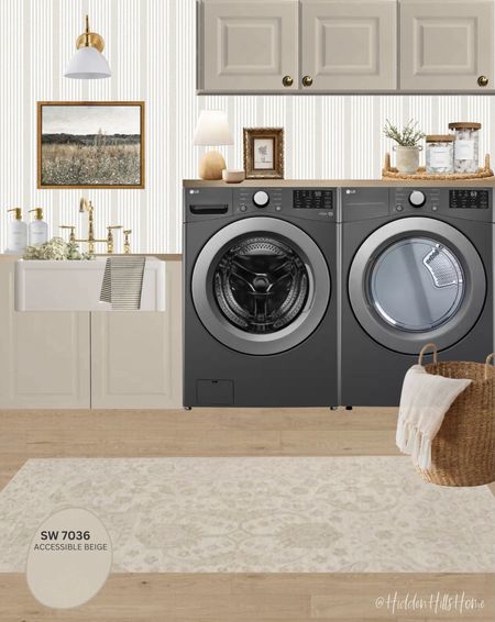 Laundry room decor ideas, laundry room mood board, washer and dryer, laundry room design 

#LTKHome #LTKSaleAlert #LTKStyleTip
