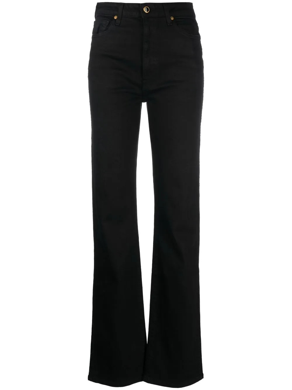 KHAITE high-rise straight-leg Jeans - Farfetch | Farfetch Global