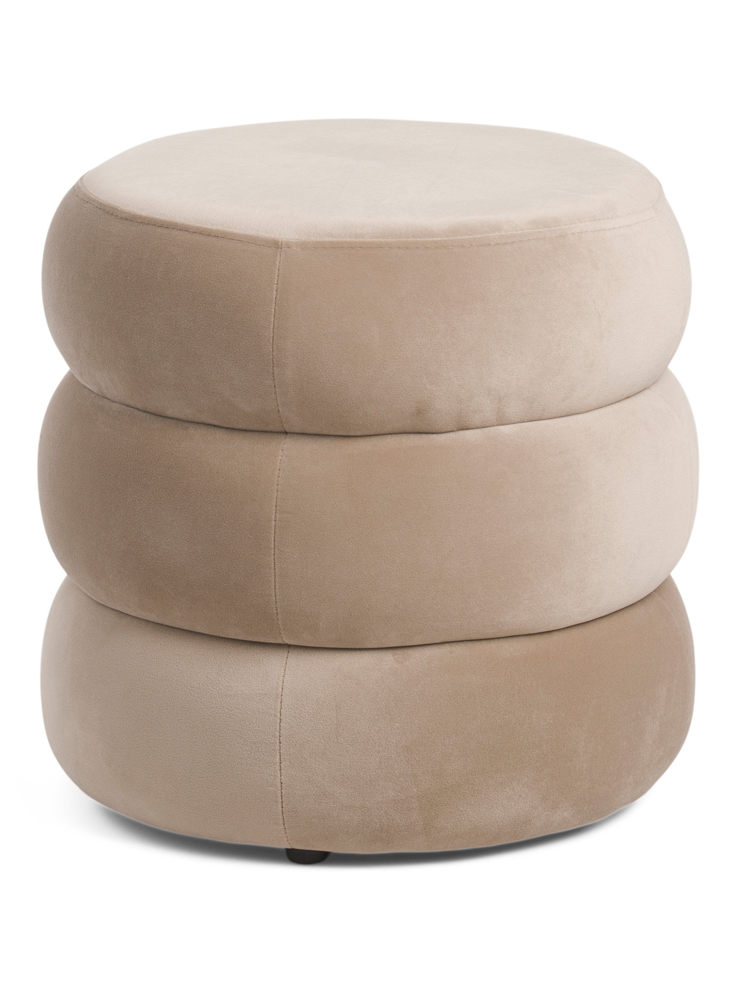 Triss Velvet Ottoman | TJ Maxx