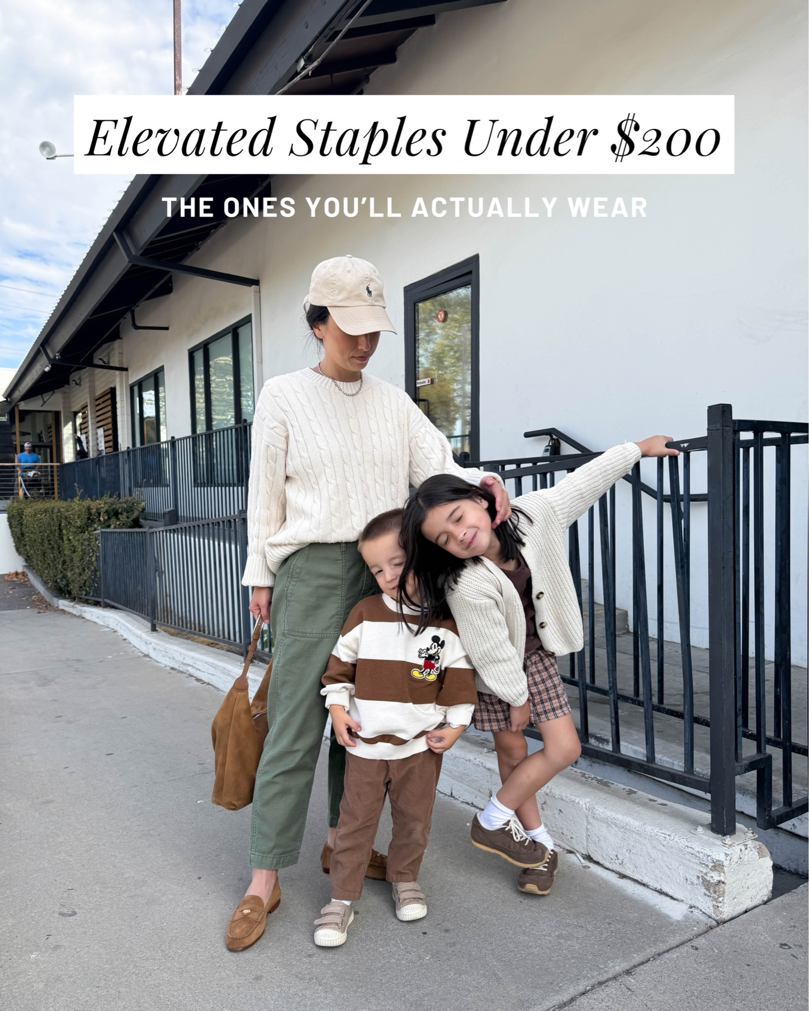These are the under-$200 pieces I keep reaching for because they make getting dressed easier.

Pistola pants petite 25 - regular is petite-friendly as well
Madewell tank small
Agolde Parker shorts 25
Gap shacket petite xs
Aritzia tee medium
Varley Ollie shorts small
AYR deep end xs
J.Crew raffia bag
Gap sweater petite small
Electric Picks earrings
Electric Picks necklace

#LTKmomlife #LTKPetite
