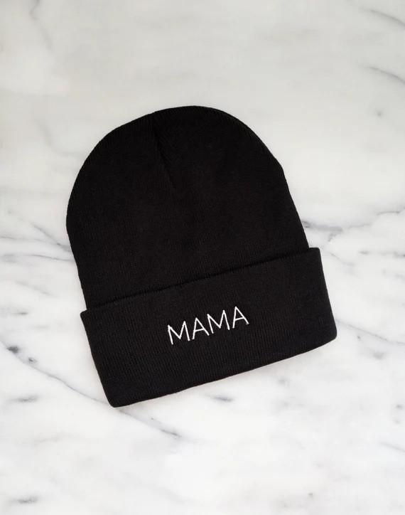 MAMA Toque  MAMA Beanie  Mama | Etsy Canada | Etsy (CAD)