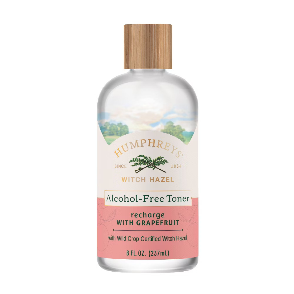 Humphreys Recharge Witch Hazel with Grapefruit Alcohol Free Toner - 8 fl oz | Target