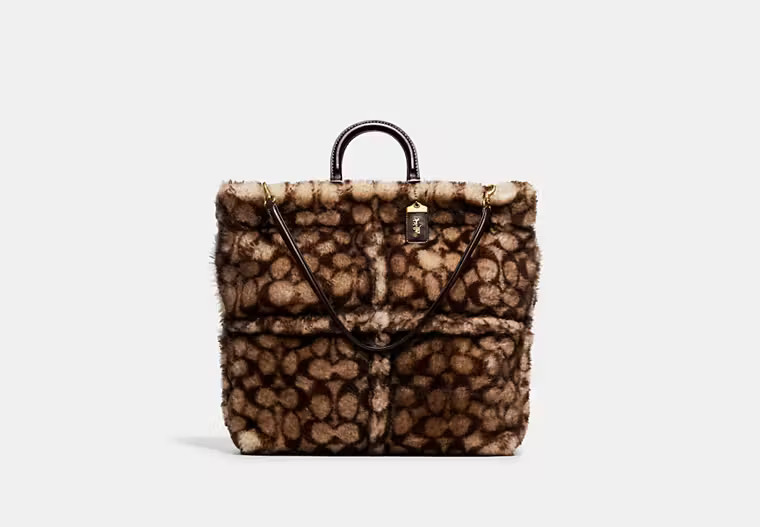 Rogue Tote In Signature Shearling | Coach (US)