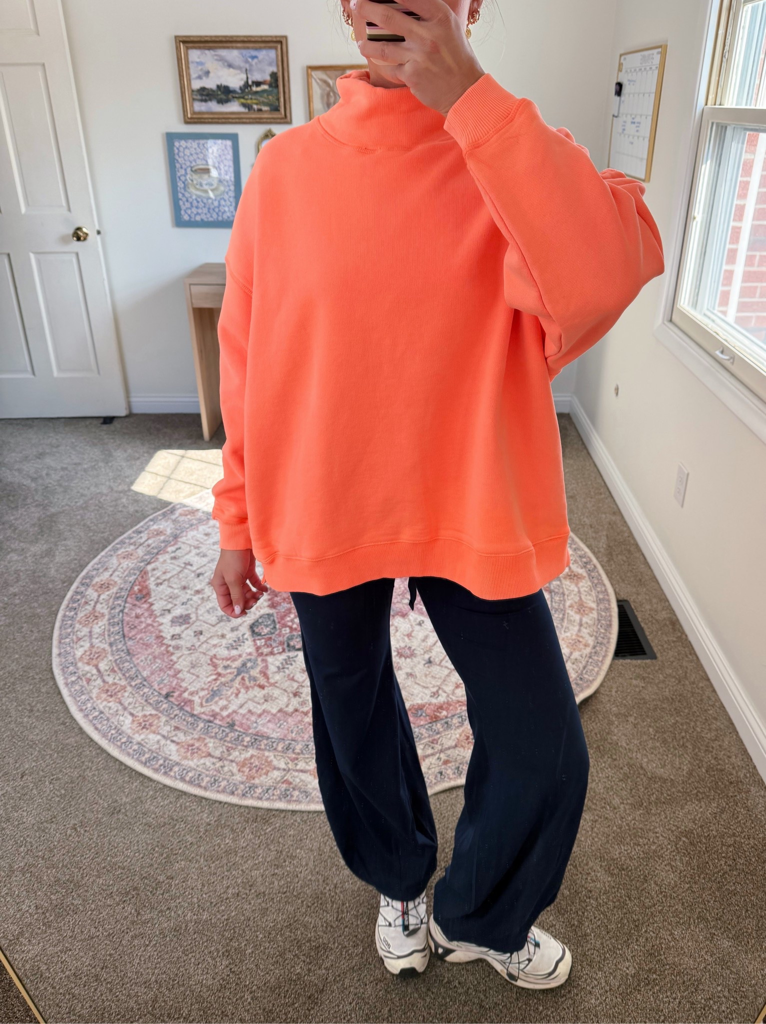 I’m obsessed w this color 🍑 size small! And medium in the pants!

#LTKootd #LTKActive