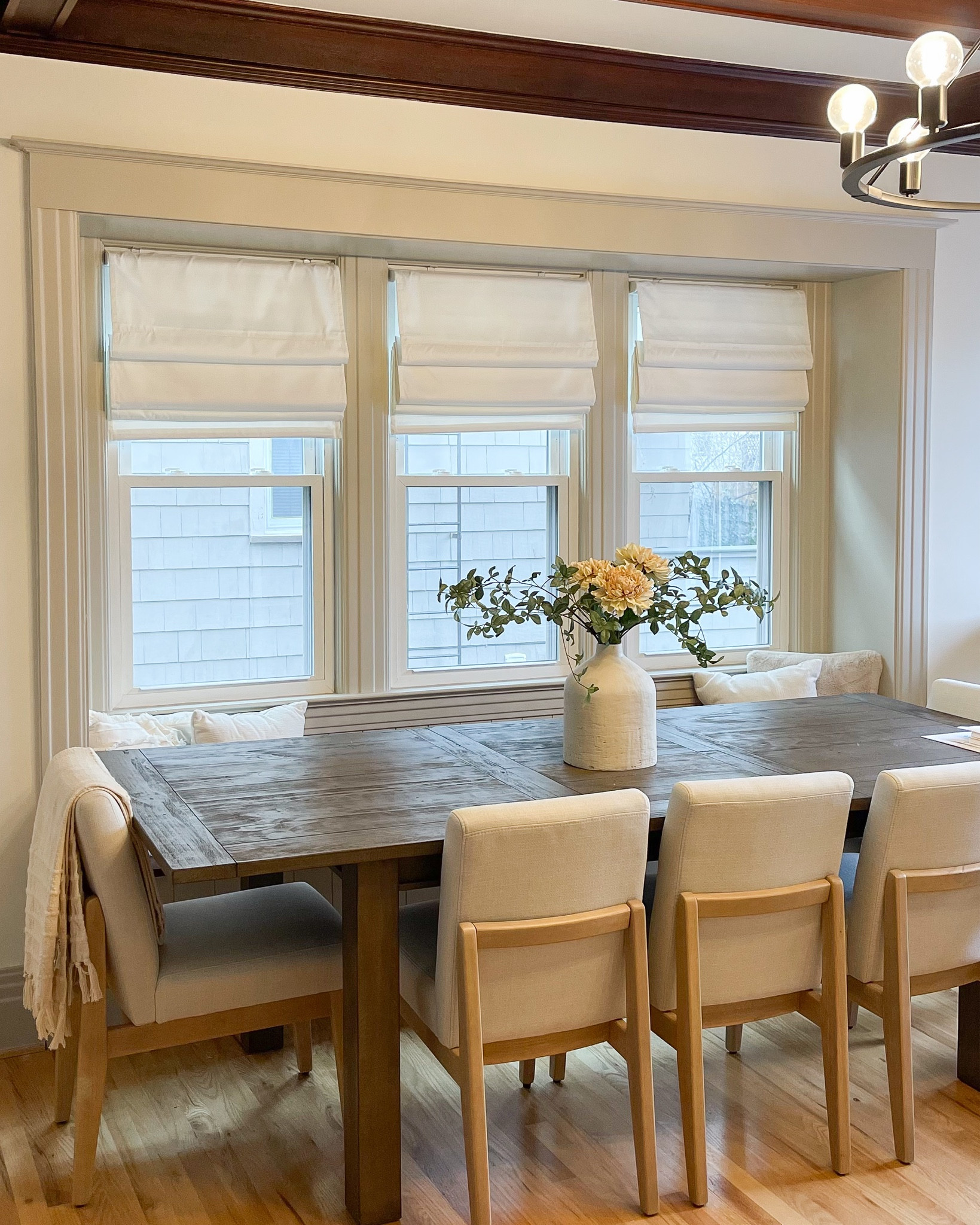 Cheery florals for centerpiece 
Dining room inspiration 
Faux florals greenery flowers
Target

#LTKhome