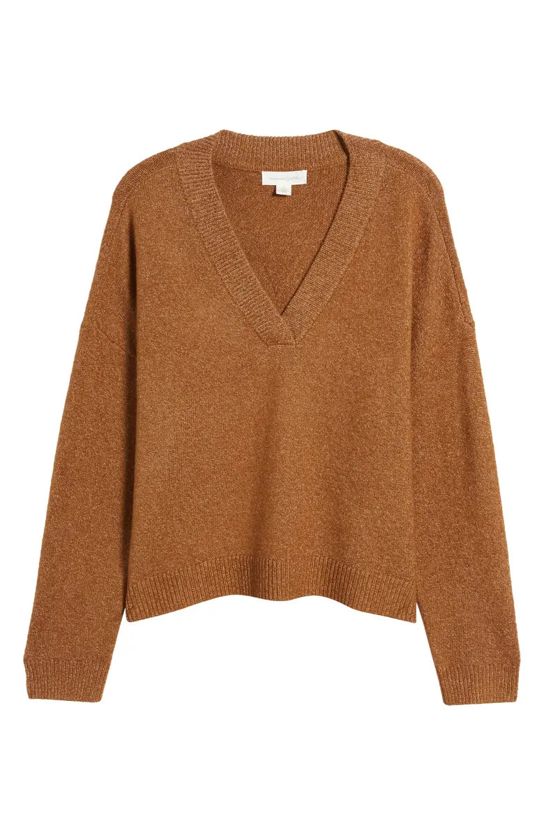 Oversize V-Neck Sweater | Nordstrom