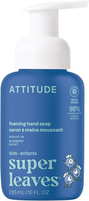 ATTITUDE Foaming Hand Soap for Kids, EWG Verified, Dermatologically Tested, Plant- and Mineral-Ba... | Amazon (US)