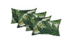 Click for more info about Set of 4 Rectangle / Lumbar Pillows -  Tommy Bahama Swaying Palms - Aloe - Green Tropical Palm Le...