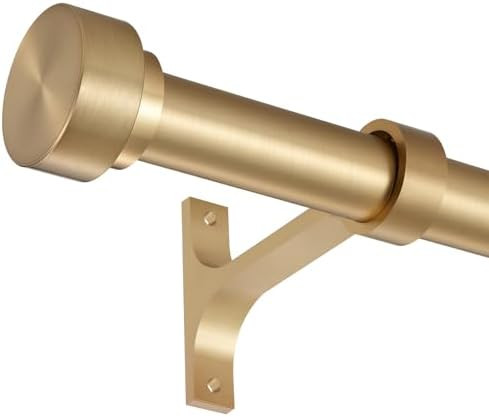 16-120 Inch Curtain rods, 1 Inch Diameter Splicing and Telescoping Structure Window Treatment Rod... | Amazon (US)