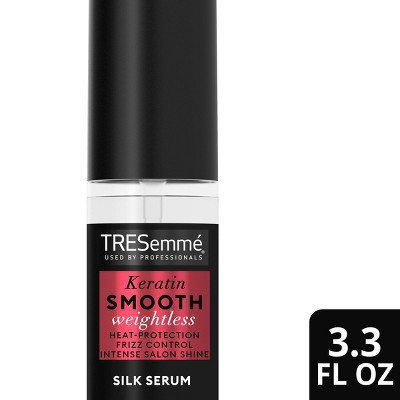 Tresemme Weightless Silk Serum for Intense Salon-Level Shine Keratin Smooth with Heat Protection and Frizz Control - 3.3oz | Target