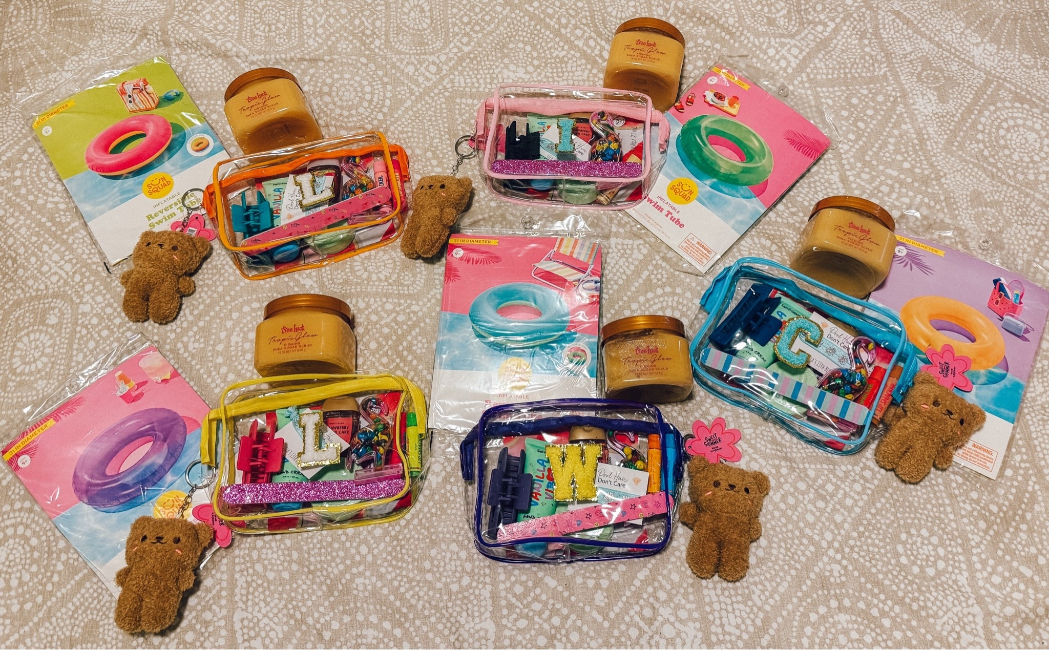 Lila’s 13th birthday party favors for her pool party! 
#poolparty #poolpartyfavors #teengirlpartyfavors #teengirlbirthdayparty #girlsbirthdaypartyfavors #13thbirthday

#LTKSwim #LTKKids #LTKSeasonal