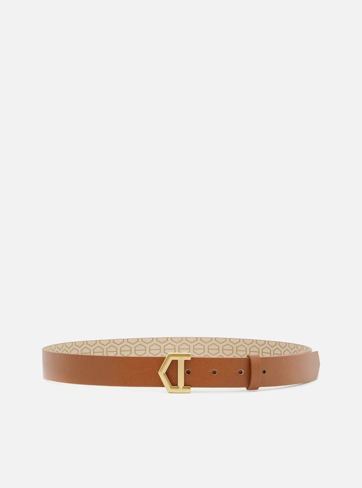 Cinto Marrom Arezzo Couro Largo Fivela A | ZZ Mall (BR)