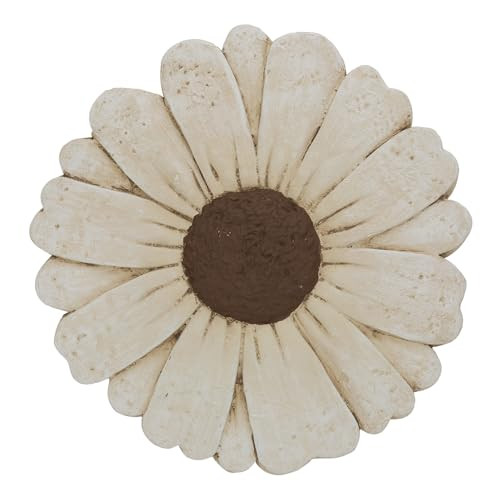 Landoraloria Cement Flower Stepping Stone 10\u201d Daisy Garden Path Stone for Yard & Walkway Han... | Amazon (US)