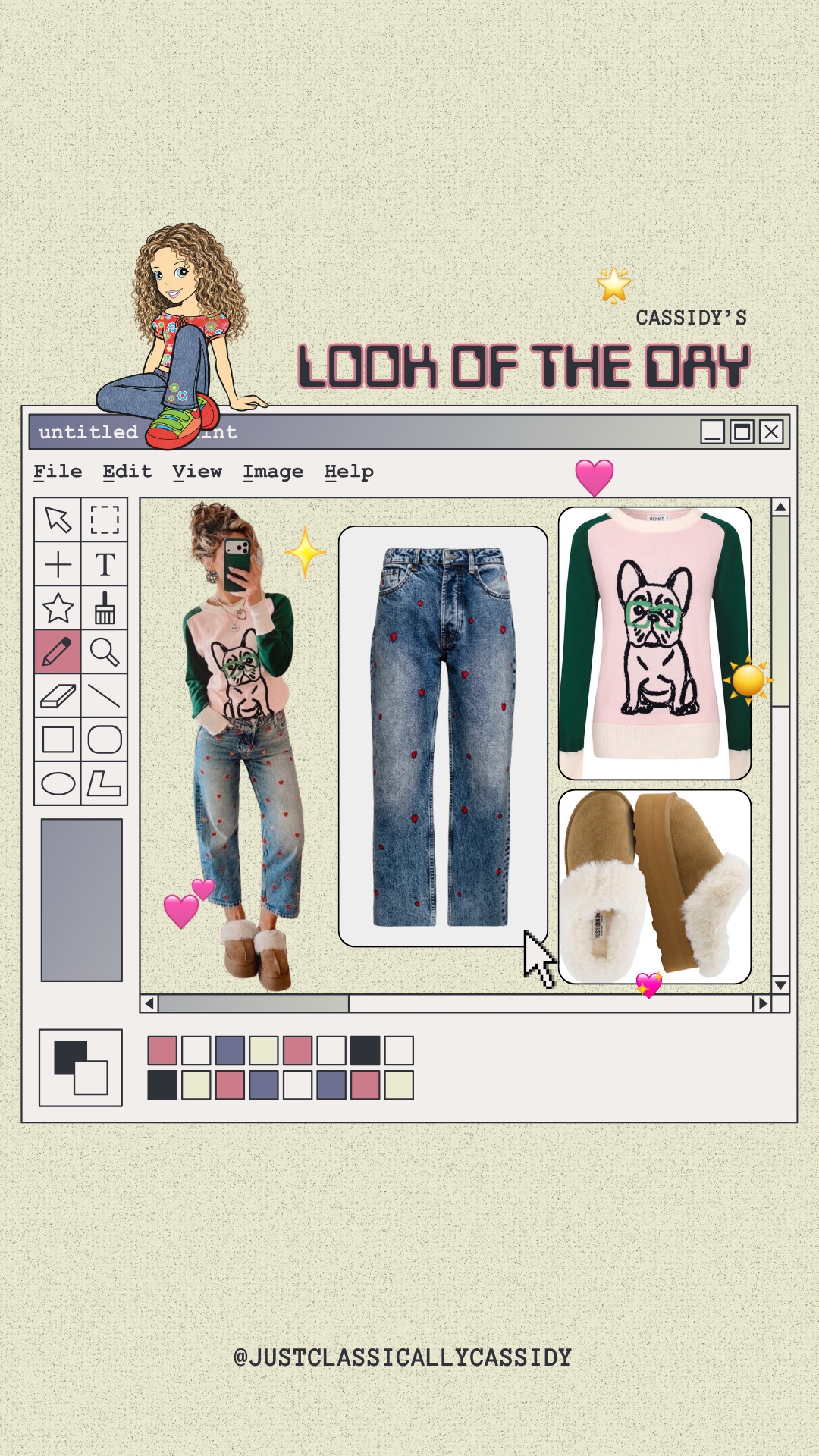 The cutest little look!!💗 The heart jeans are sold out, so linking two similar options!






fall outfits, fall fashion, casual fall outfits, sweater outfit, heart jeans, everyday outfit inspo, justclassicallycassidy 

 #LTKootd #LTKSeasonal