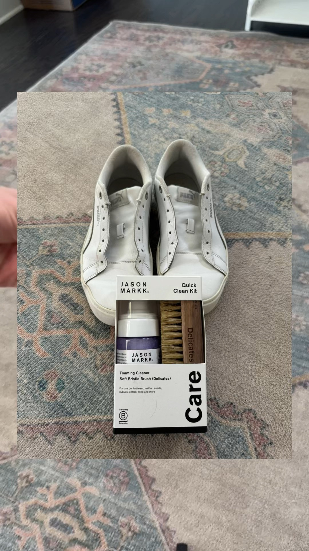 10/10 recommend! My husband bought this and we’ve cleaned nearly every pair of shoes we own. Shoes are on sale!



#LTKSaleAlert #LTKShoeCrush