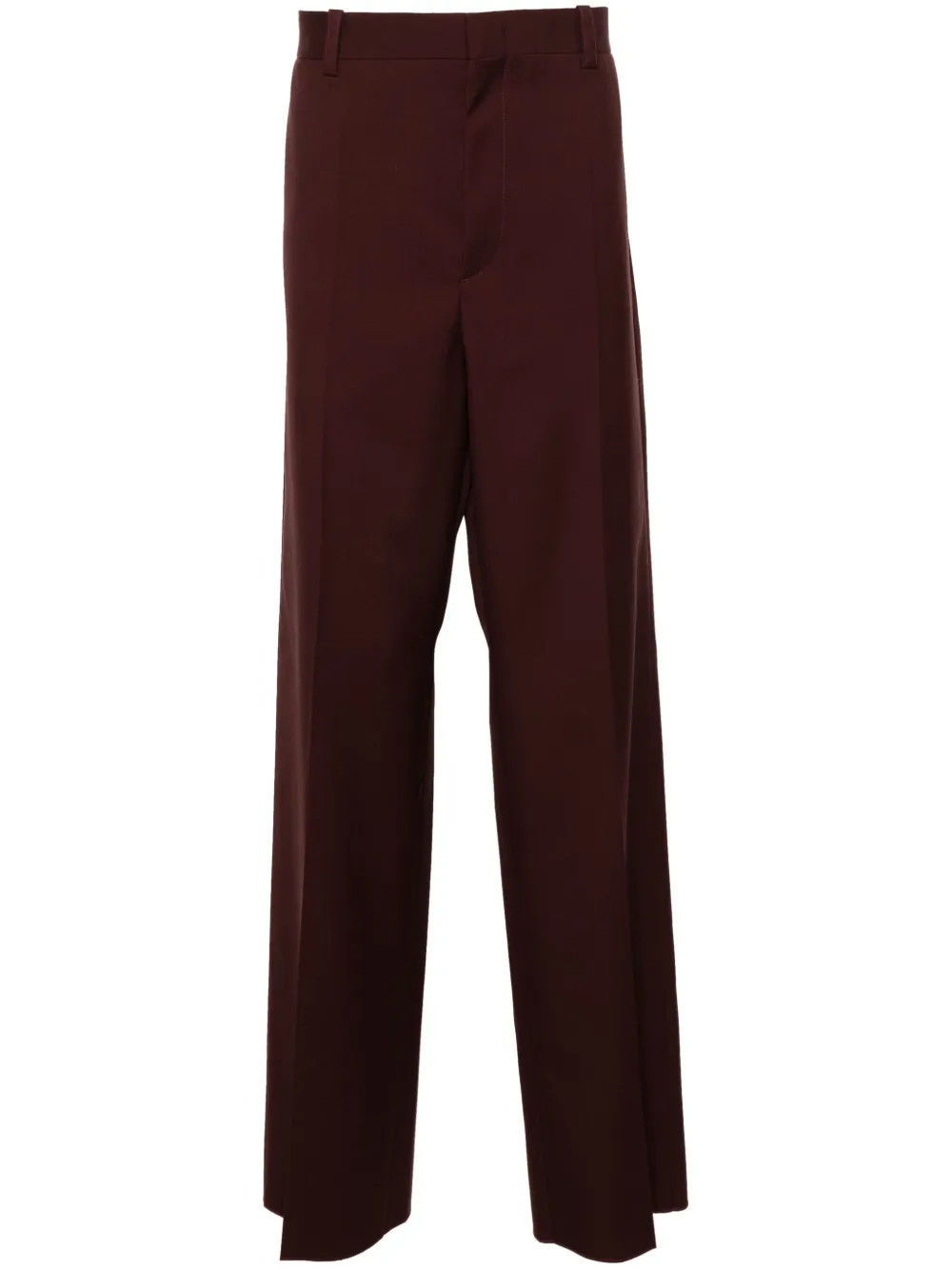 Jil Sander Tailored Wool Trousers - Farfetch | Farfetch Global