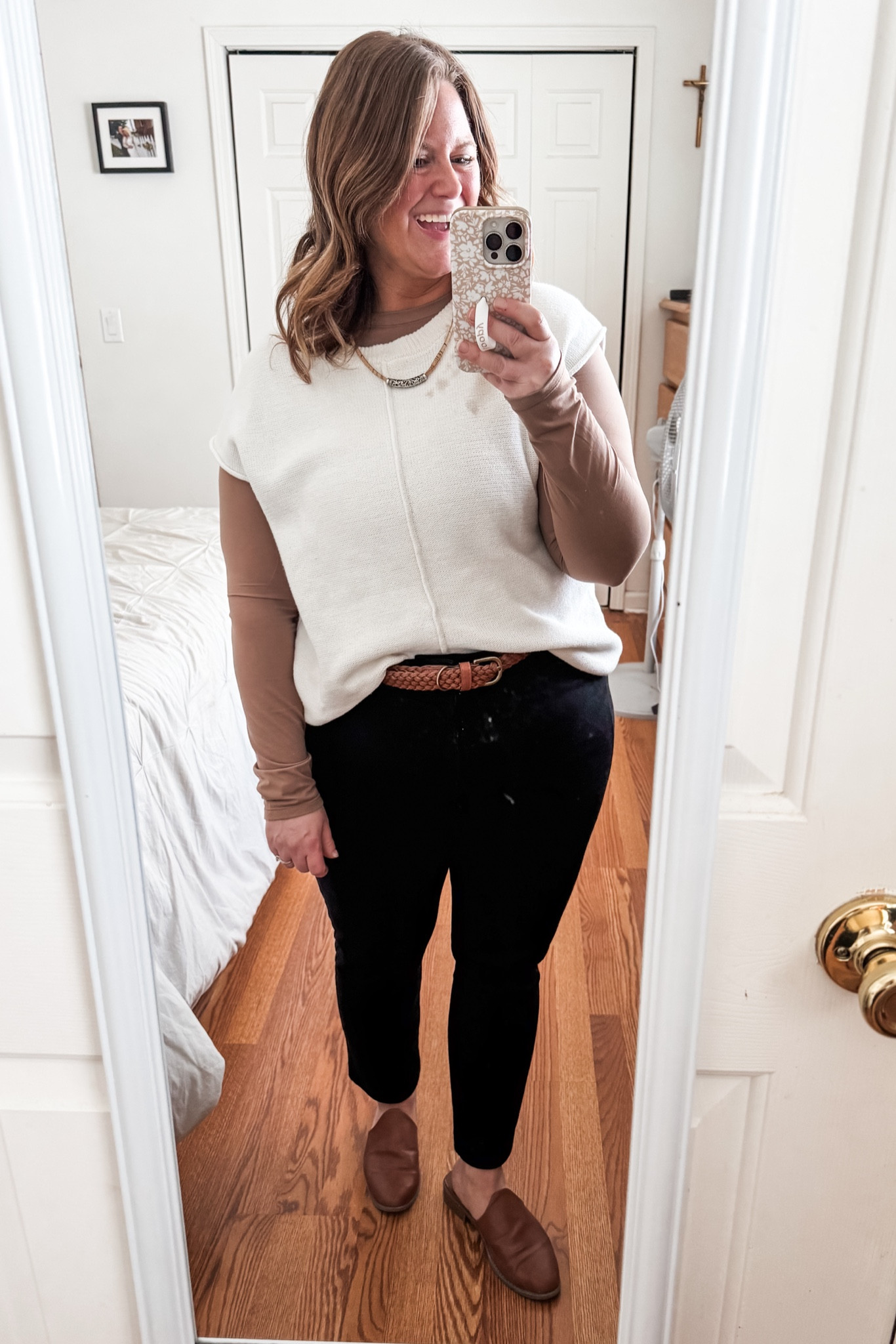 Teacher outfit 
Sweater vest outfit 
Work outfit 

#LTKWorkwear #LTKMidsize #LTKPetite