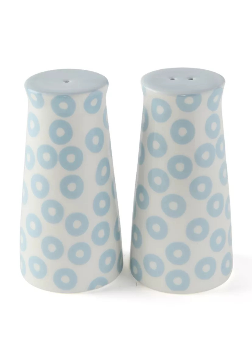 Iris Blue Salt and Pepper Shakers | Belk