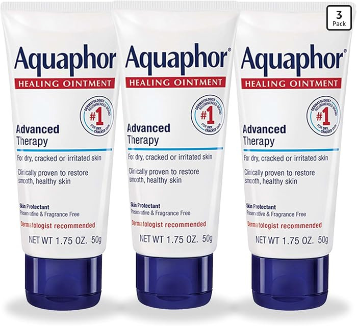 Aquaphor Advanced Therapy Healing Ointment, Hypoallergenic, Fragrance Free Body Moisturizer for D... | Amazon (US)