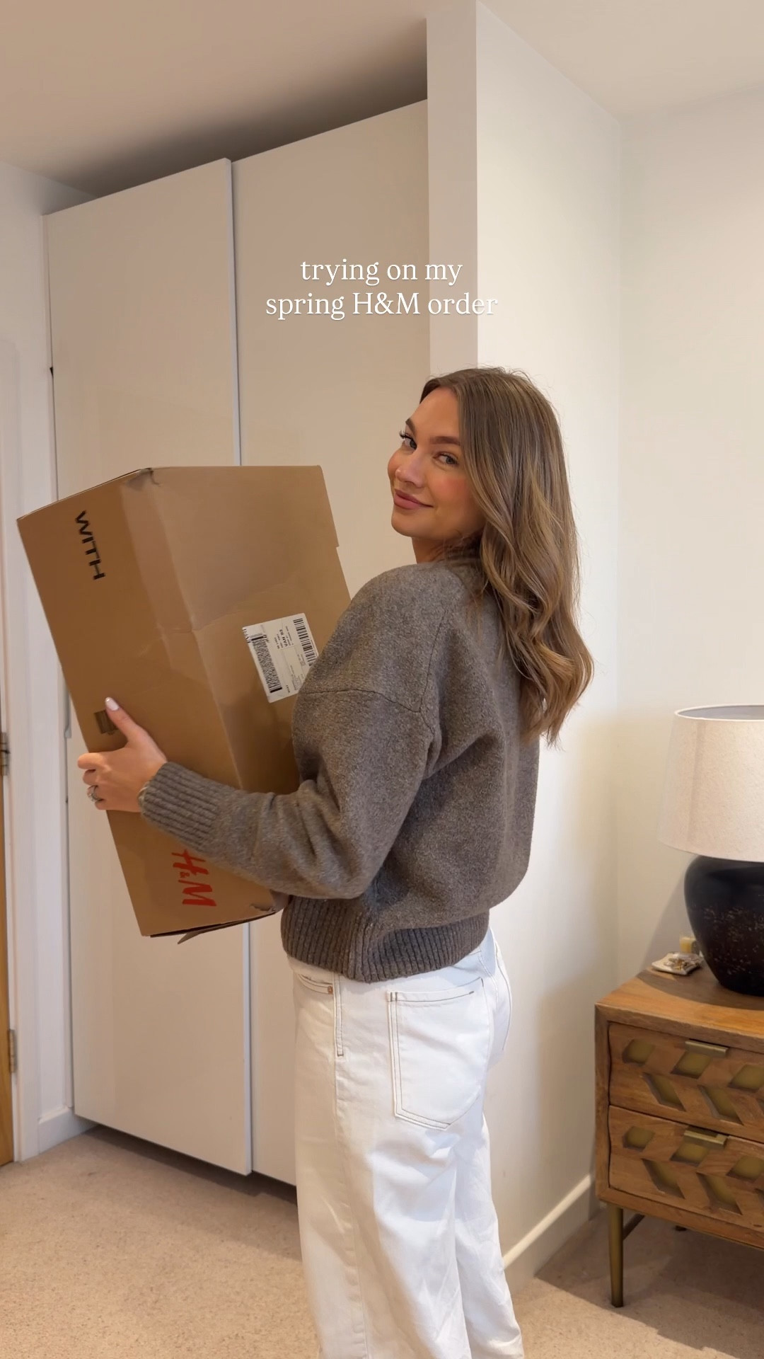 Trying on my H&M order! Everything’s a keep! 