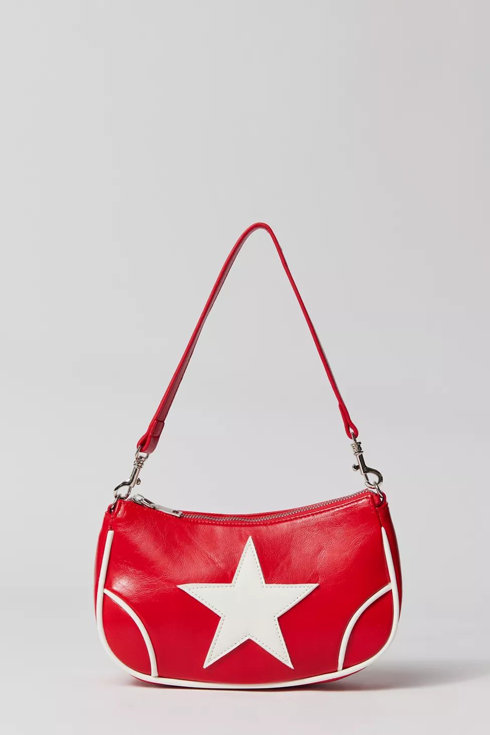 Daphne Moto Baguette Bag | Urban Outfitters (US and RoW)
