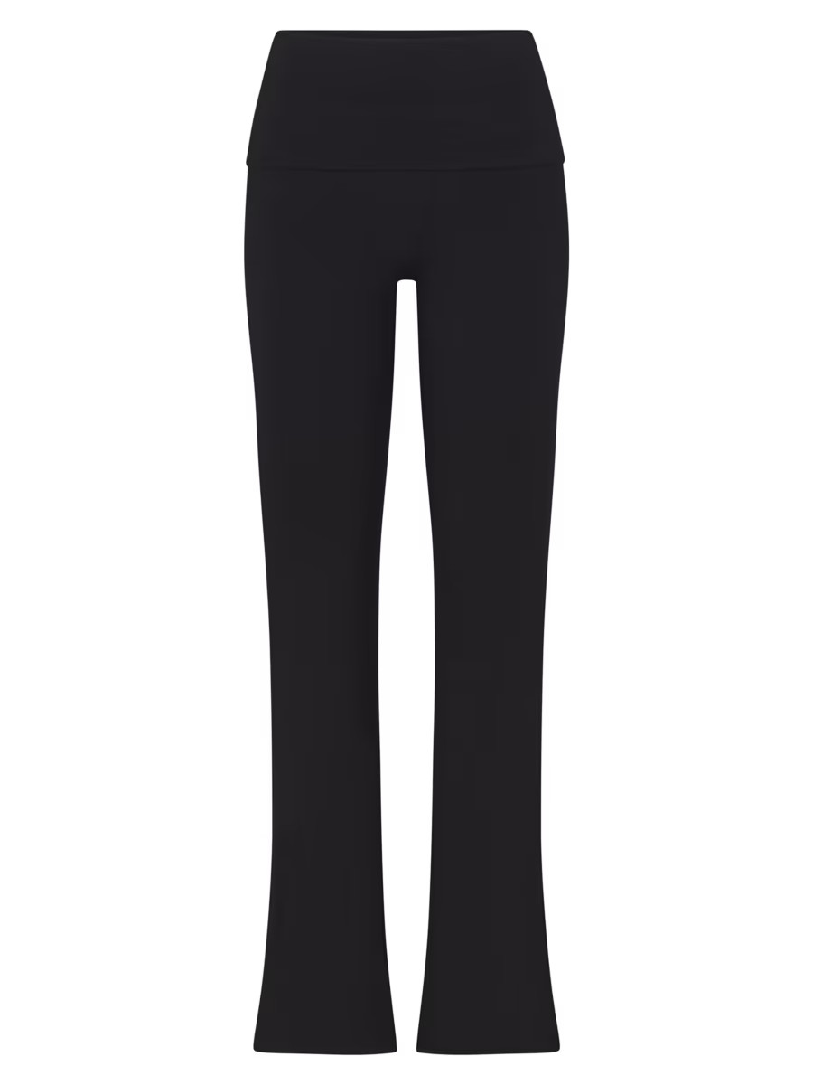 Cotton Jersey Foldover Pants | Saks Fifth Avenue