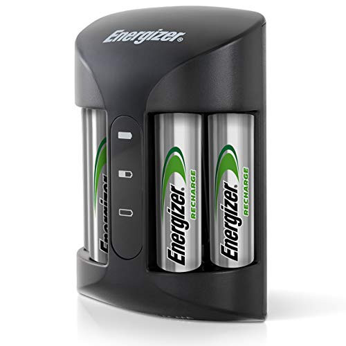 Energizer Rechargeable AA and AAA Battery Charger (Recharge Pro) with 4 AA NiMH Rechargeable Batteri | Amazon (US)