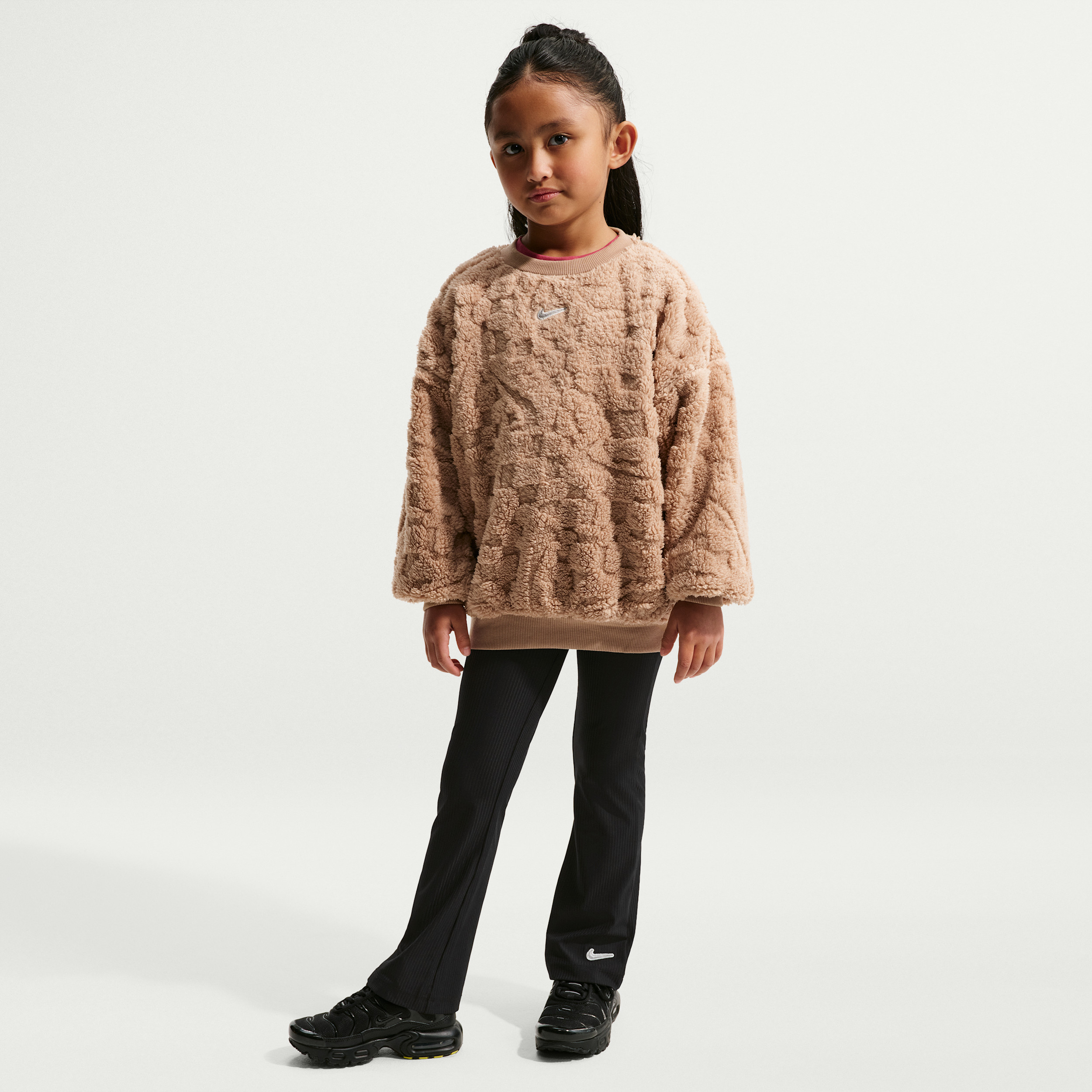 Nike Cozy Little Kids' 2-Piece Flared Leggings Set in Black | 36N457-023 | Nike (US)