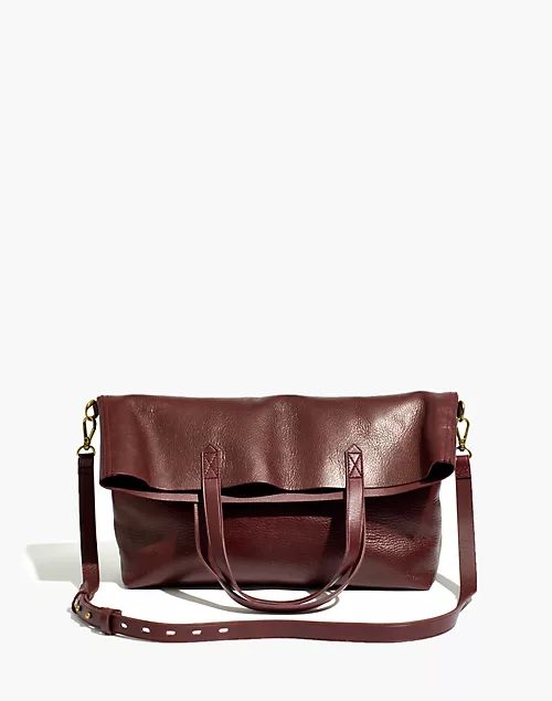 The Foldover Transport Tote | Madewell