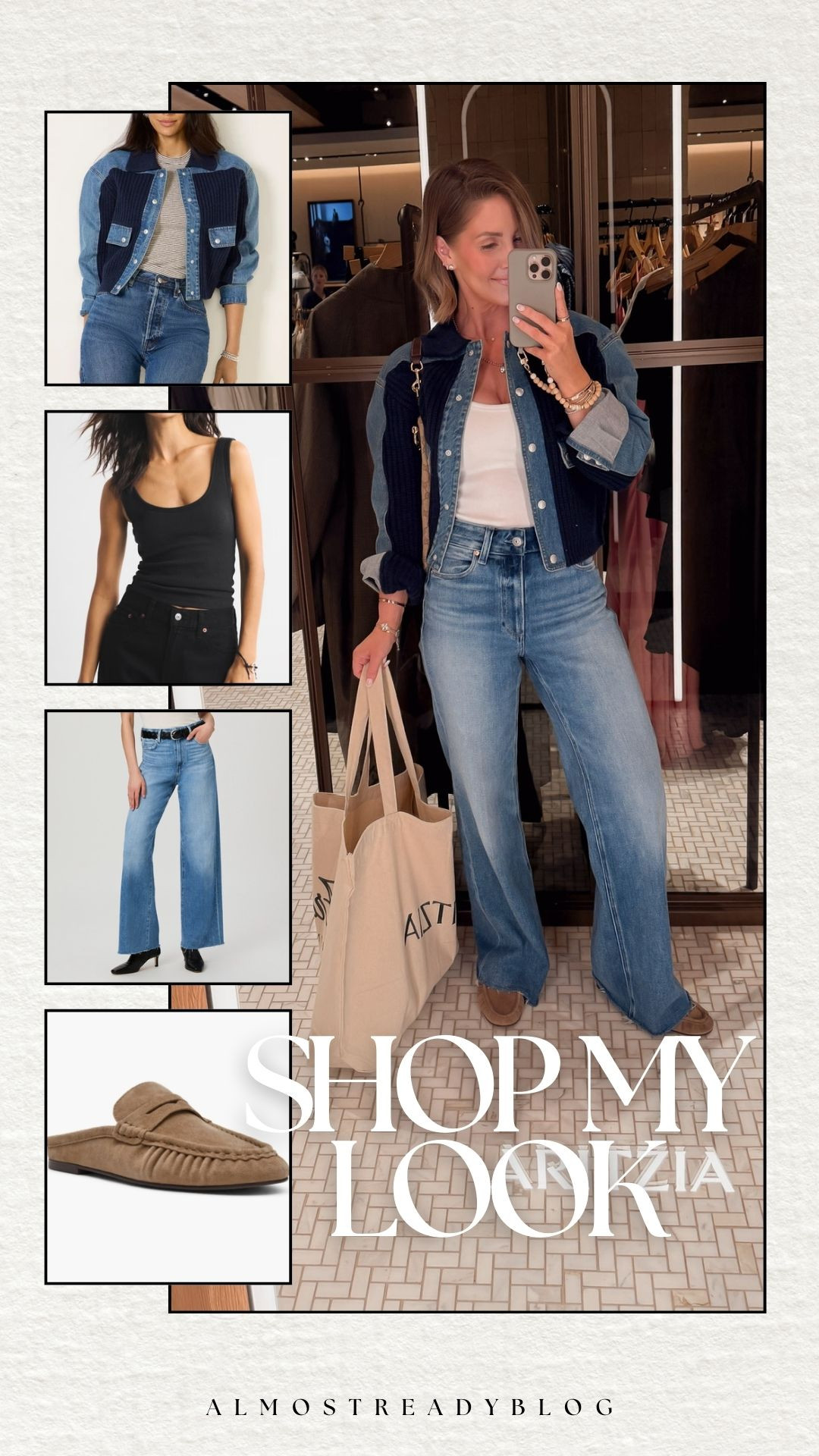 Shop my Look! XS jacket / XS bra free tank / 24 jeans / mules run true to size 

watchnow, new arrivals, sping fashion, petite, denim, nordstrom, aritzia, paige, amanda west, almostreadyblog 

 #LTKootd #LTKSeasonal #LTKPetite