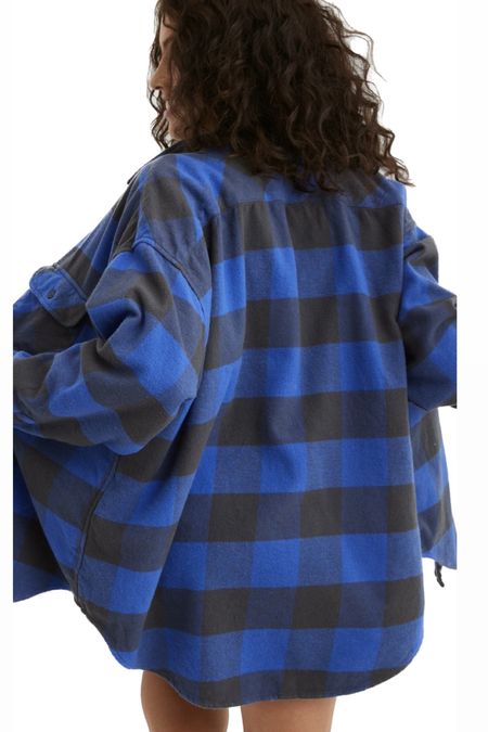 Oversized flannel shirt
Blue check flannel shirt


#LTKcurves #LTKfit #LTKunder50