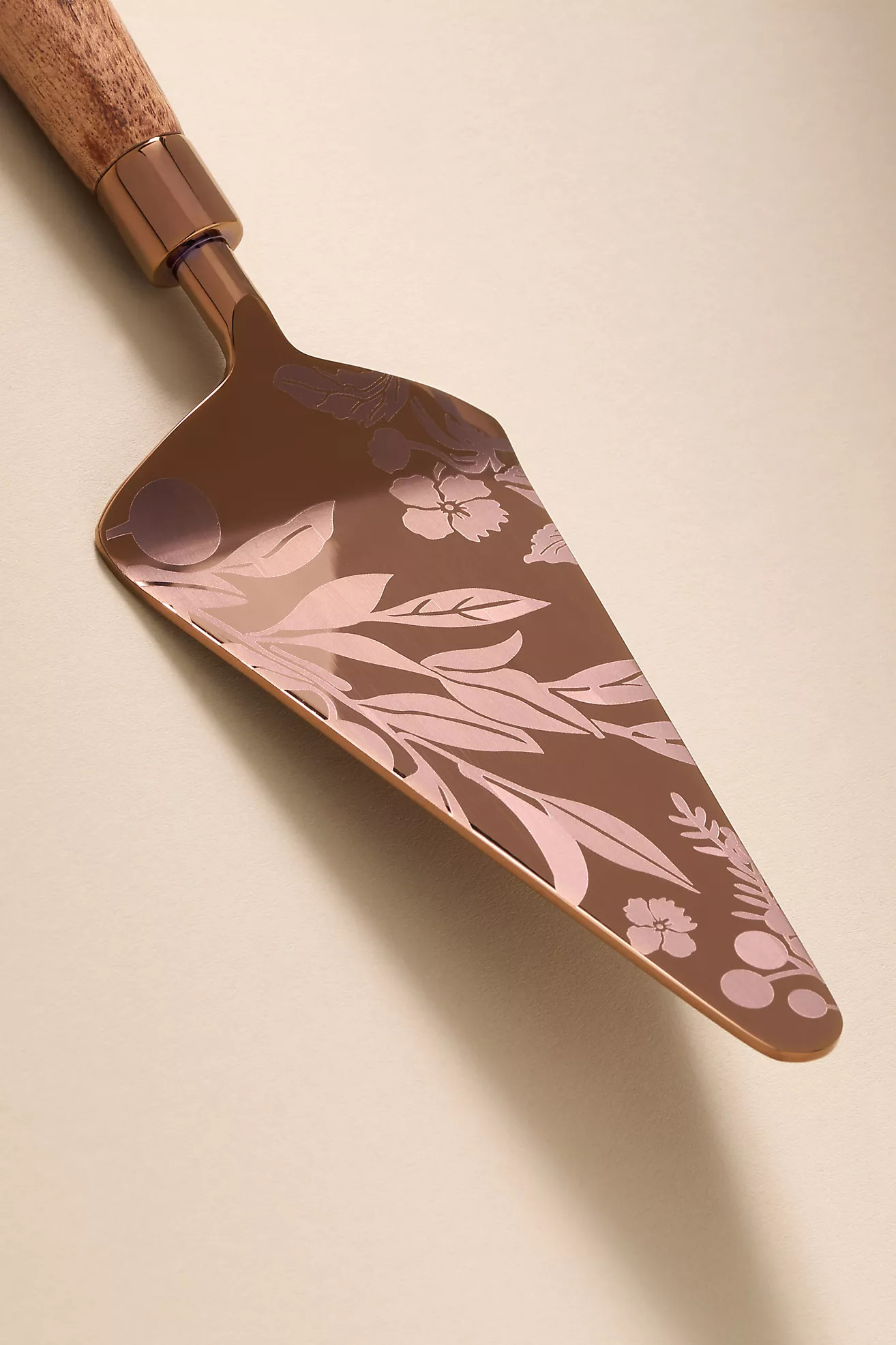 Foliage Wood Cake Lift | Anthropologie (US)