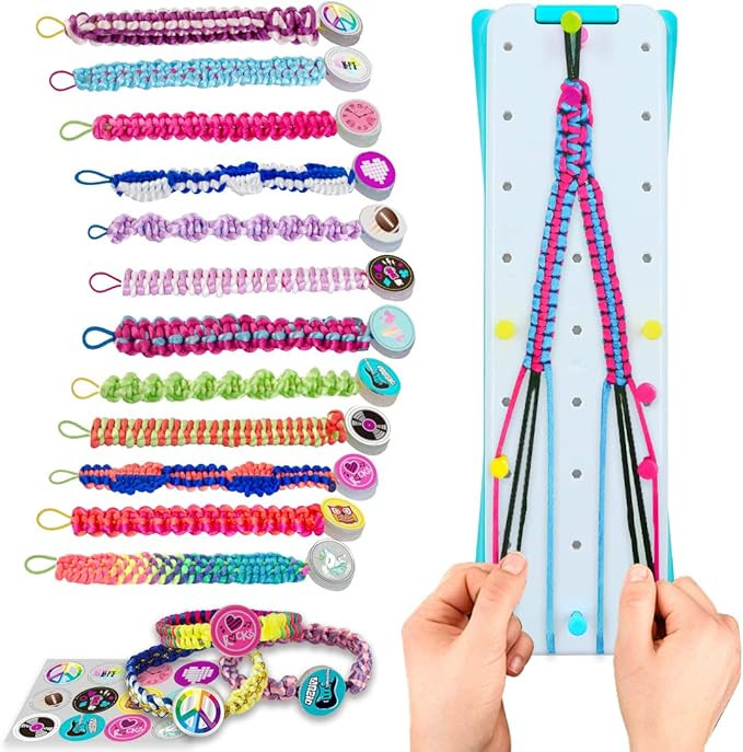 VERTOY Friendship Bracelet Making Kit for Girls - Cool Arts and Crafts Toys for 6 7 8 9 10 11 12 ... | Amazon (US)