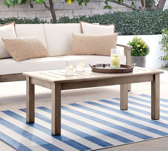 Chatham Coffee Table, Gray | Pottery Barn (US)