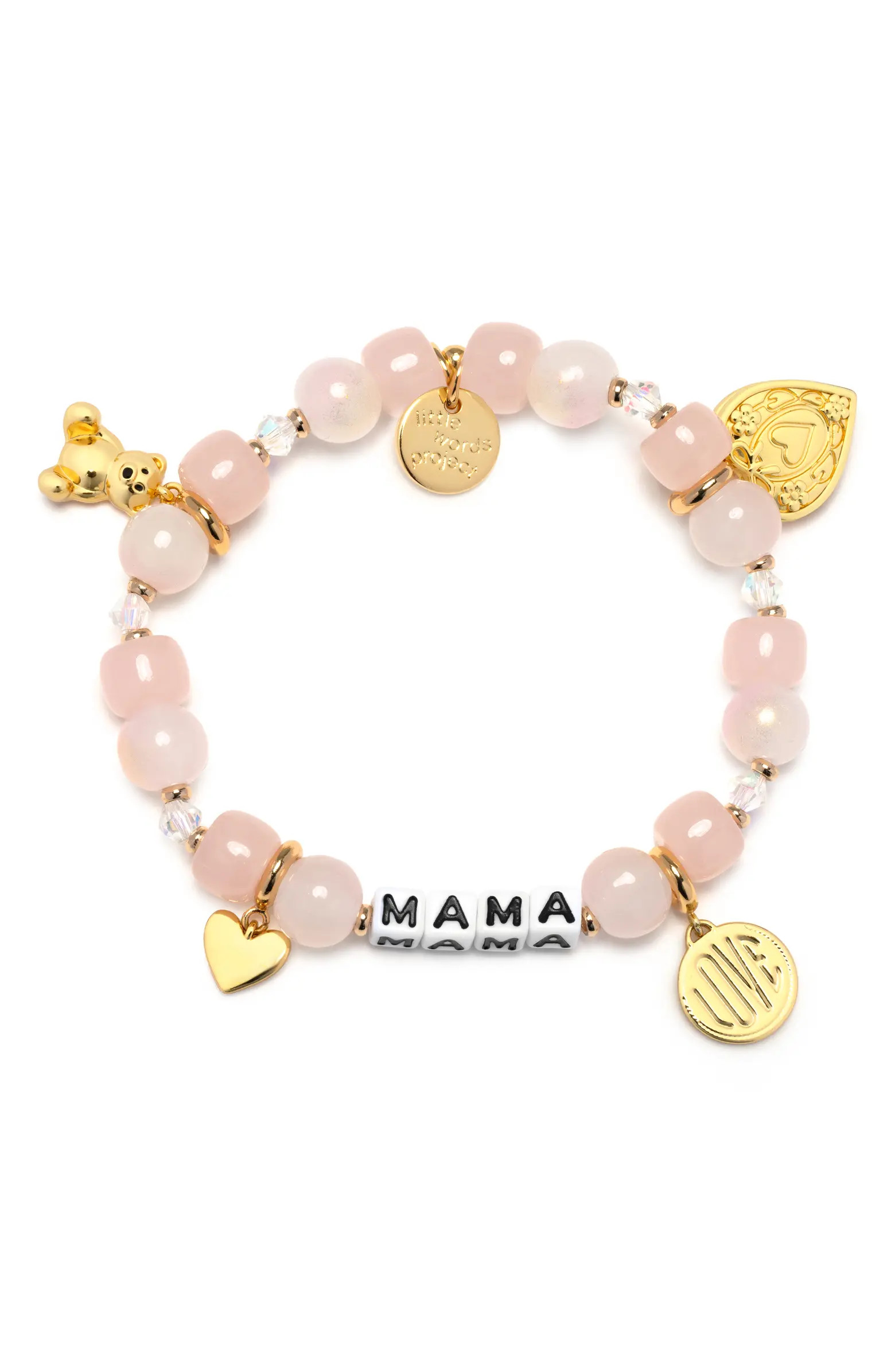 Mama Beaded Stretch Bracelet | Nordstrom