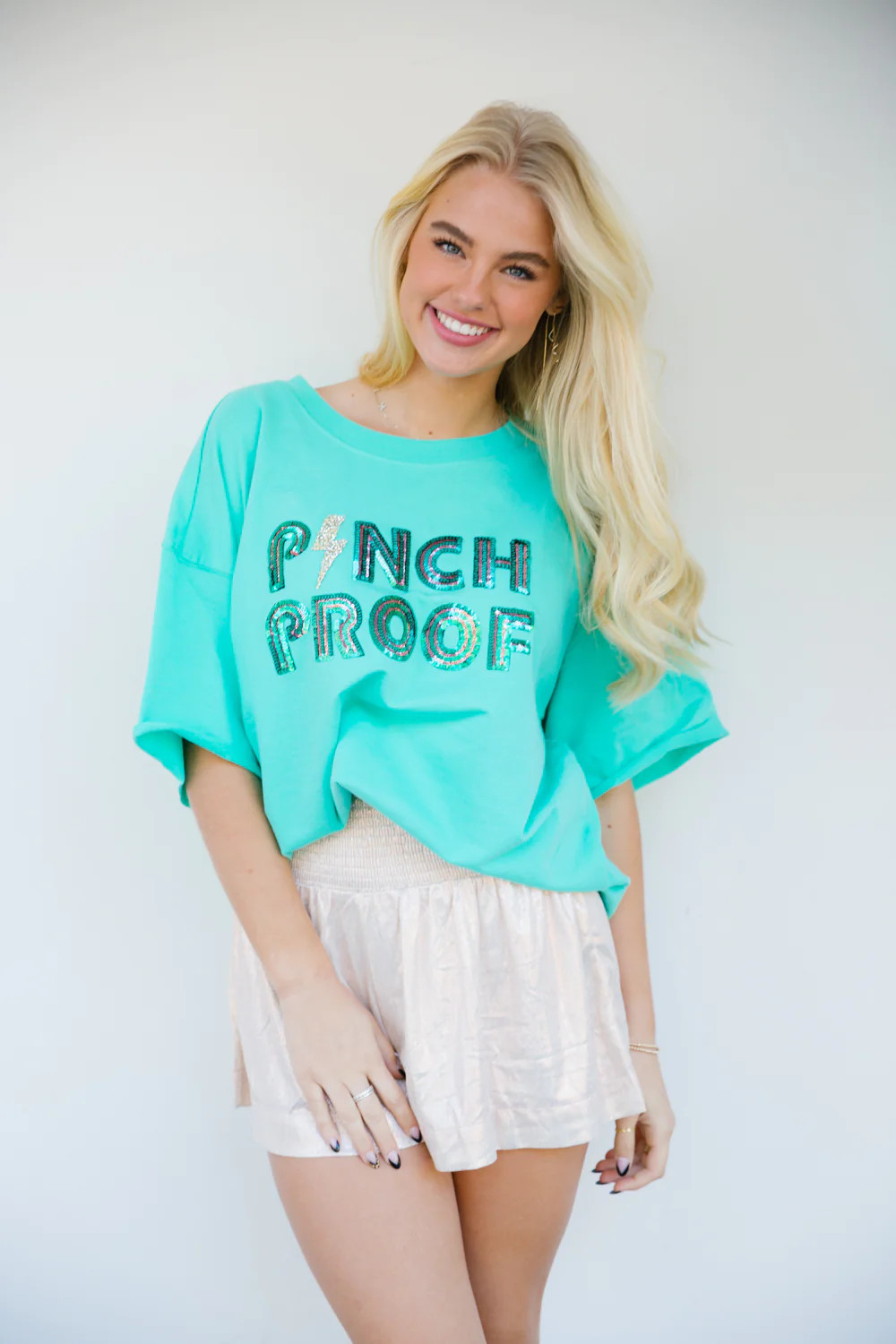 IN A PINCH MINT TEE | Judith March