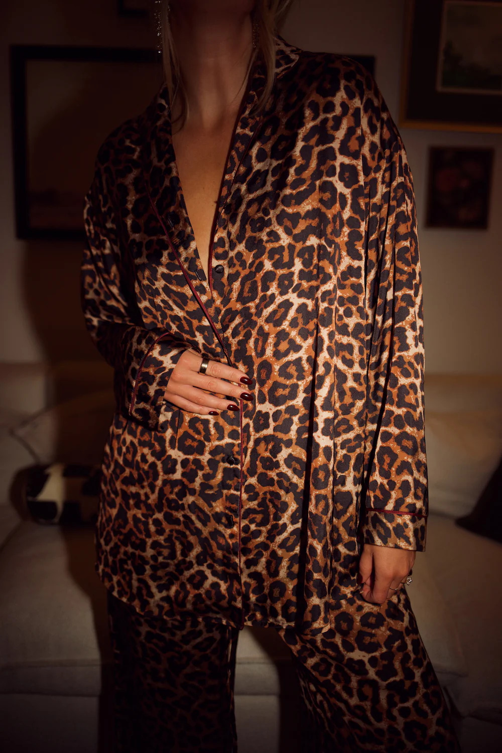 Pajama Top - Leopard | How Do You Wear That